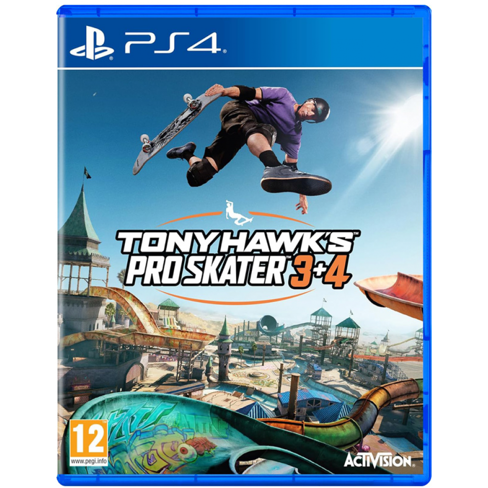 Tony Hawk's Pro Skater 3+4 [PS4, английская версия]