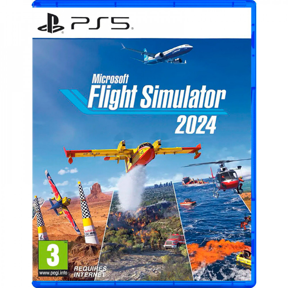 Microsoft Flight Simulator 2024 (поддержка PS VR2) [PS5, русские субтитры]