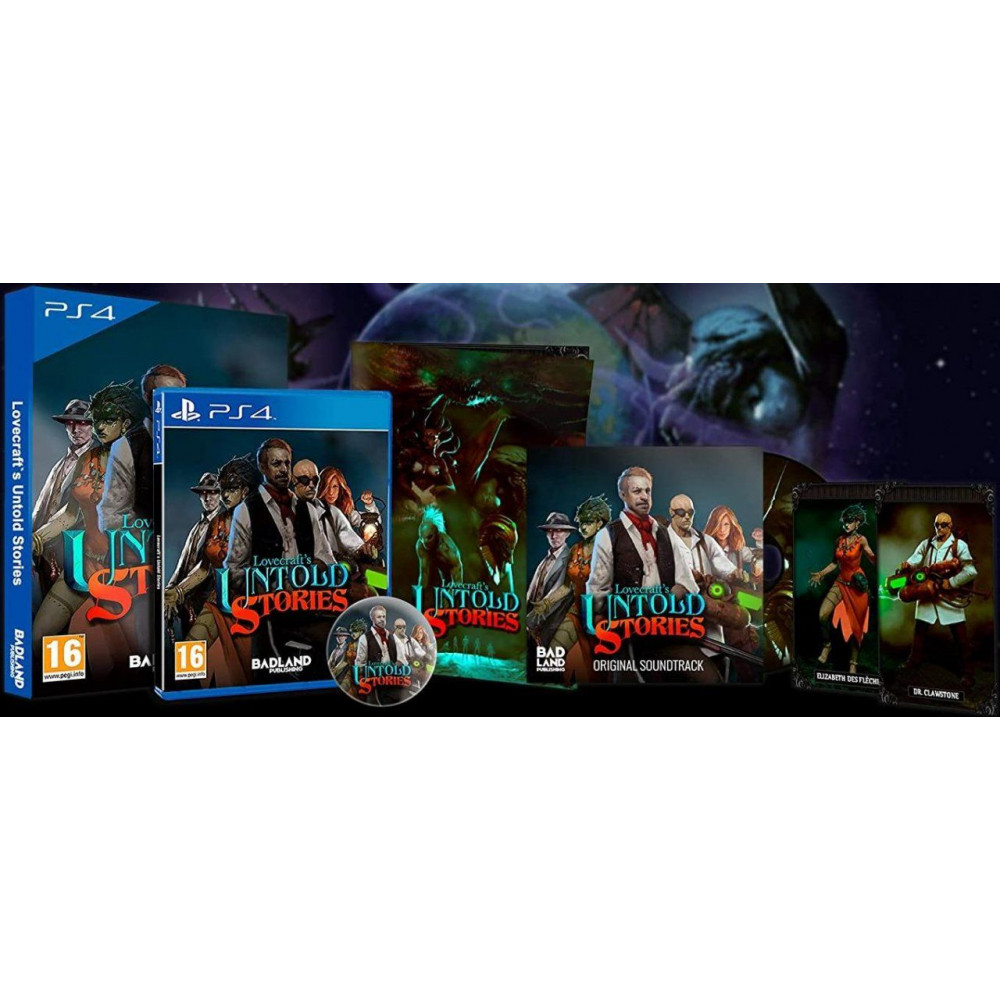 Lovecraft's Untold Stories - Collector's Edition [PS4, английская версия]