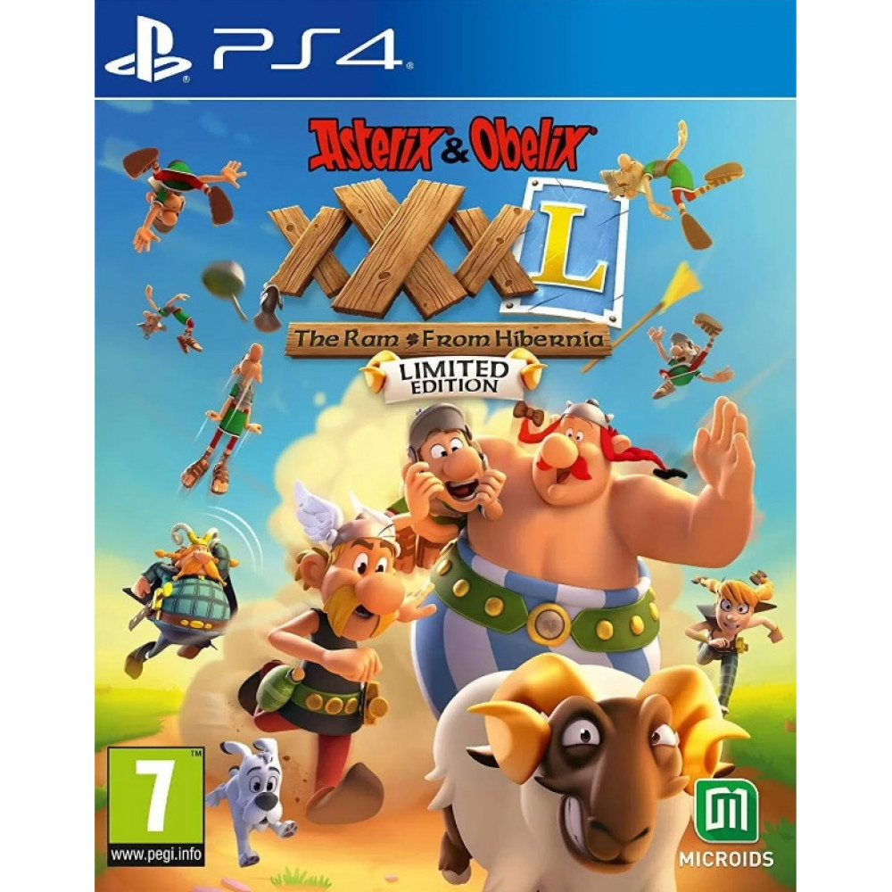 ASTERIX & OBELIX XXXL : THE RAM FROM HIBERNIA. LIMITED EDITION [PS4, РУССКИЕ СУБТИТРЫ]