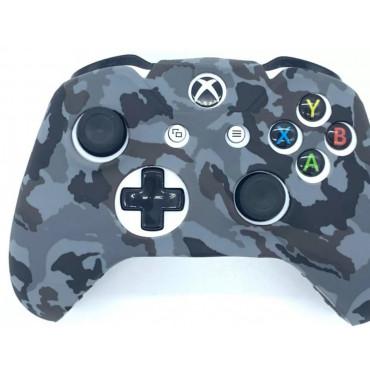 Чехол защитный XB One Silicon Case for Controller Camouflage Grey